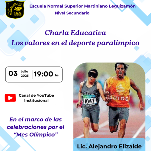 Chala Educativa Los valores en el deporte paralímpico