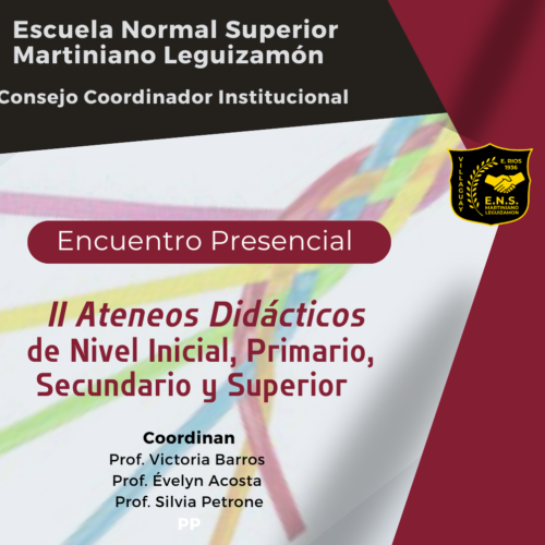 Ateneos Didácticos de Nivel Inicial, Primario, Secundario y Superior