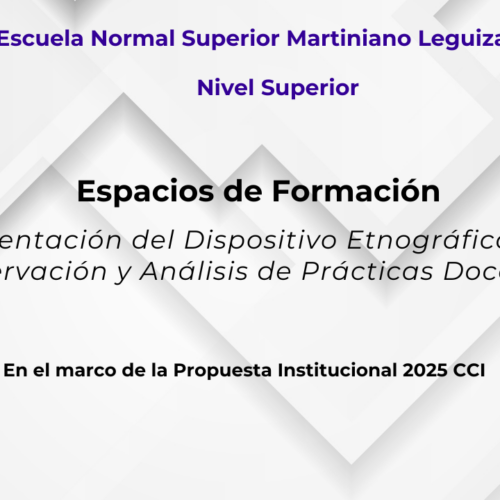 Presentación del Dispositivo Etnográfico 2025