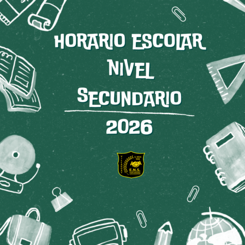 Horarios de clases de Nivel Secundario