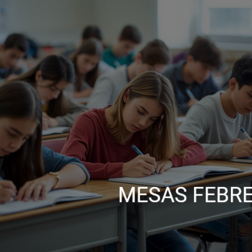 MESAS FEBRERO 2026