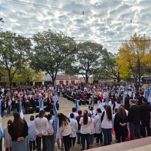 Acto de cumpleaños del Colegio Normal Superior Martiniano Leguizamón