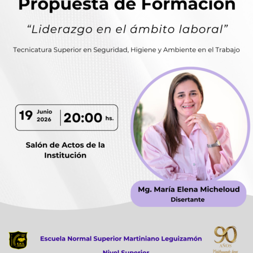 Propuesta de Formación “Liderazgo en el ámbito laboral”