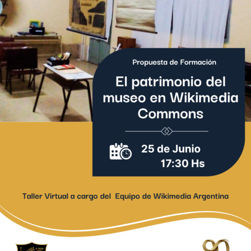 Propuesta de Formación “El Patrimonio del Museo en Wikimedia Commons”