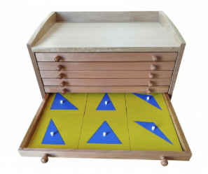 Gabinete Geométrico Montessori