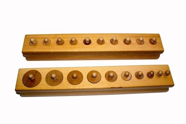 Bloques Cilíndricos Montessori
