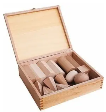 Cuerpos Geométricos de madera