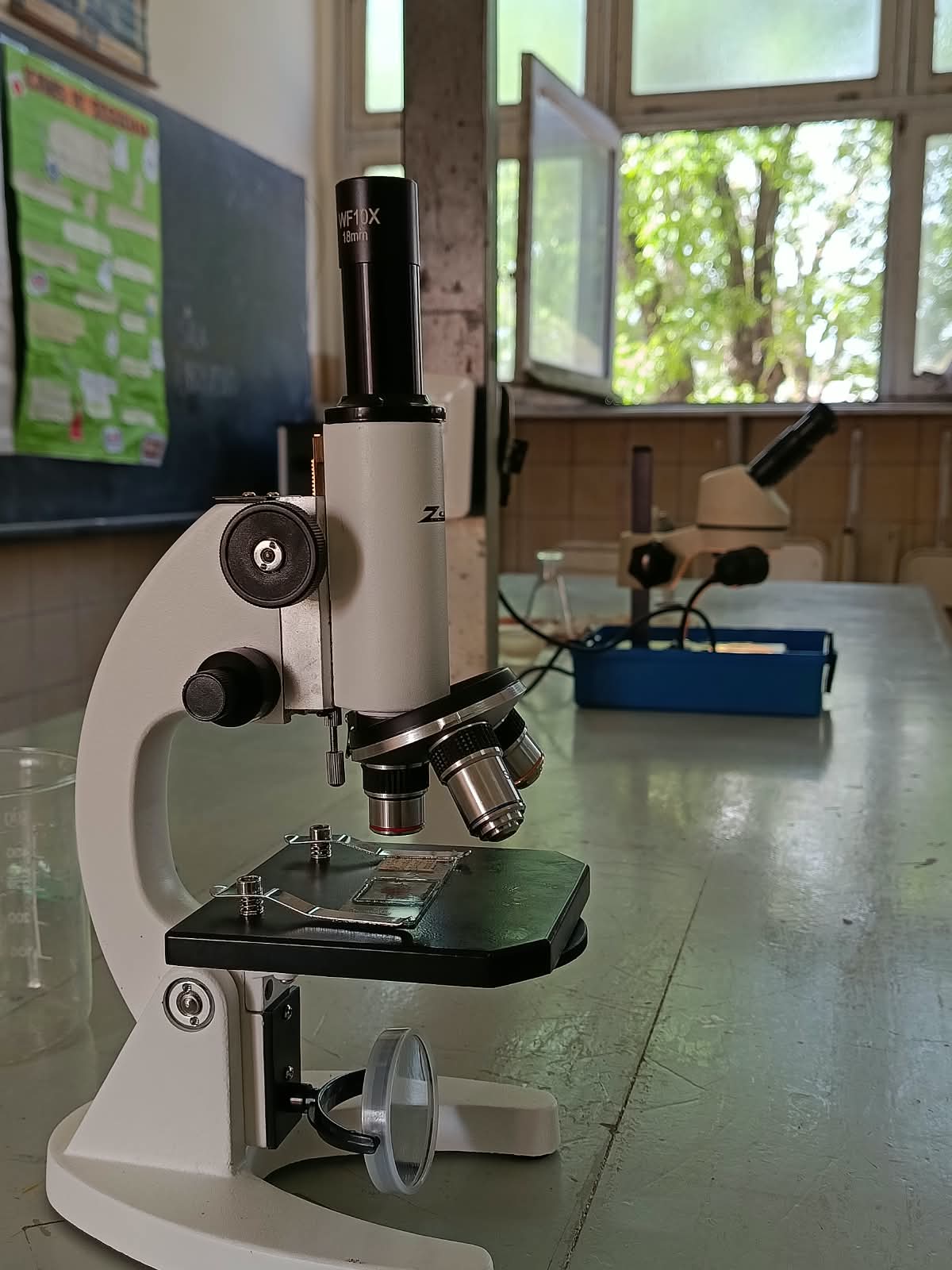 Detalle de material del laboratorio